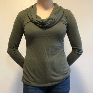 GAP cowl neck long sleeve T-shirt